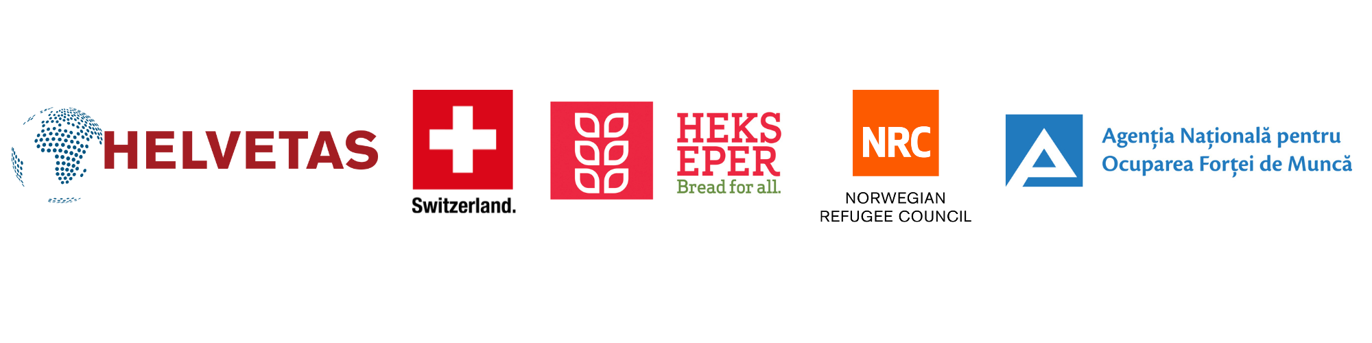 Project partners - Helvetas, Switzerland, HEKS/EPER, NRC, ANOFM