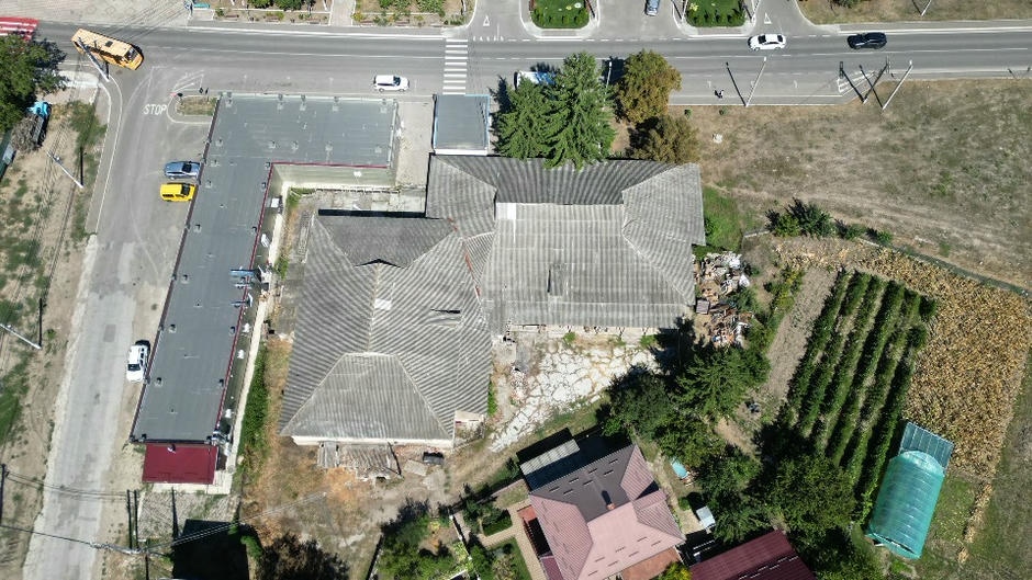 Clădire veche vedere aeriană 2