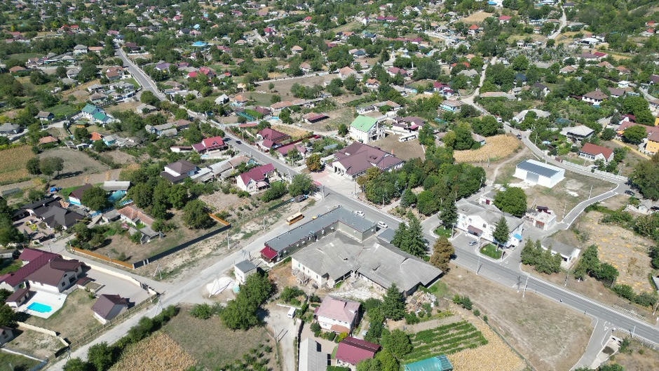 Clădire veche vedere aeriană 3